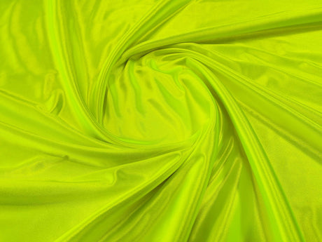 Deluxe Heavy Shiny Polyester Spandex Fabric - 58" Width, Shiny Finish (1 Yard)