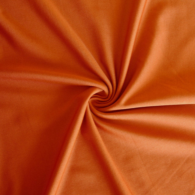 Athletic Wickaway Desert Orange Midweight Jersey Knit Fabric