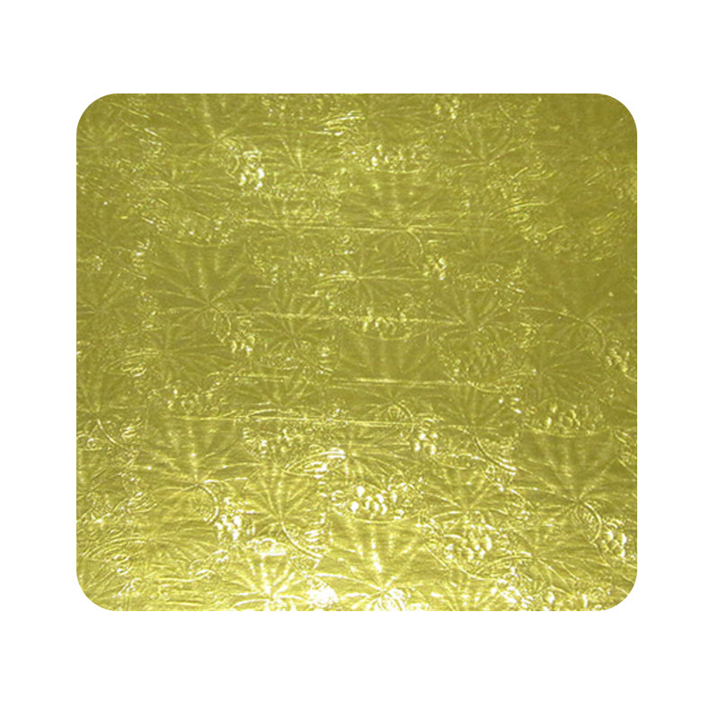 Gold Rounded Square Cake Board, 6" - Pack of 200