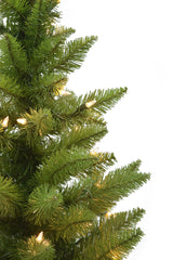 3' Prelit Tabletop Christmas Tree with Burlap Base