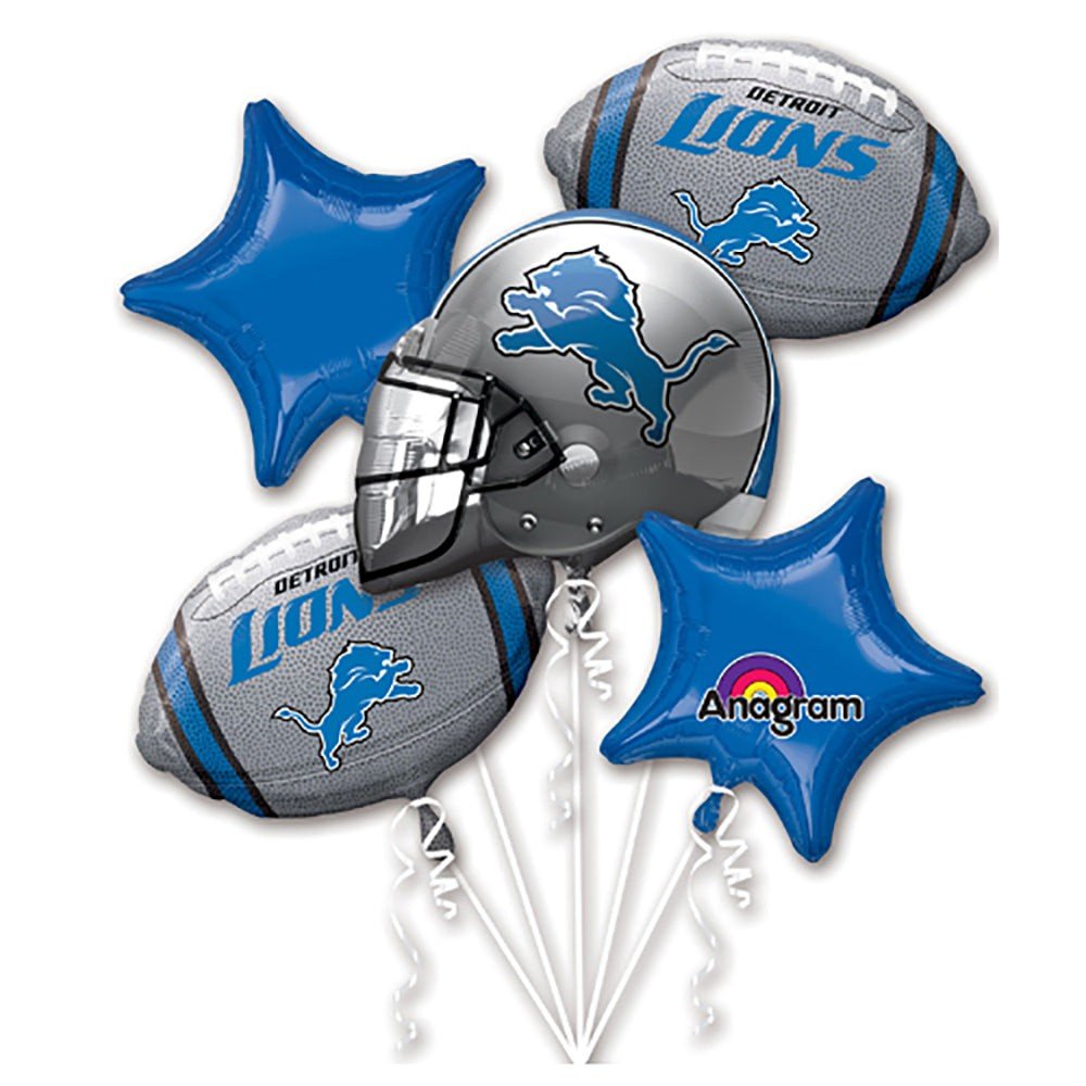 Detroit Lions Balloon Bouquet