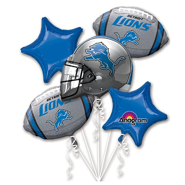 Detroit Lions Balloon Bouquet