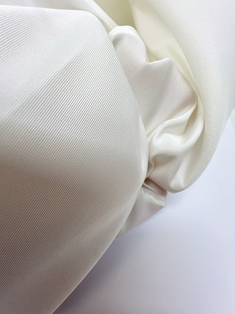 White Polyamide Rep Weave Fabric