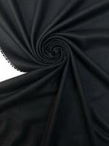 Black Wool Suit Fabric