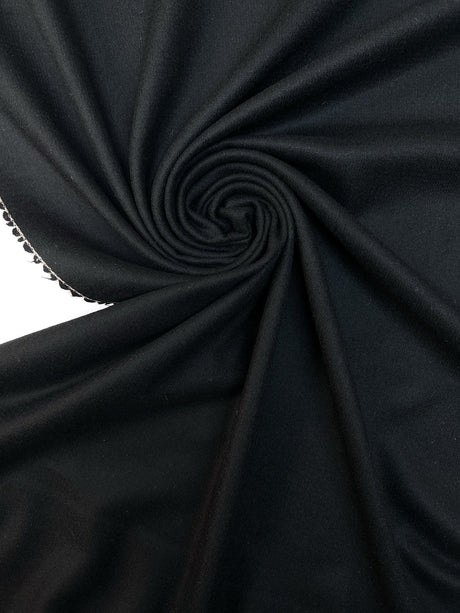 Black Wool Suit Fabric