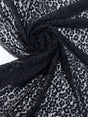 Black Animal Lace