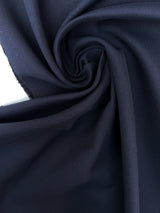 Blue Cotton Polyamid Twill