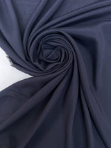 Viscose Elastane Crepe Blue