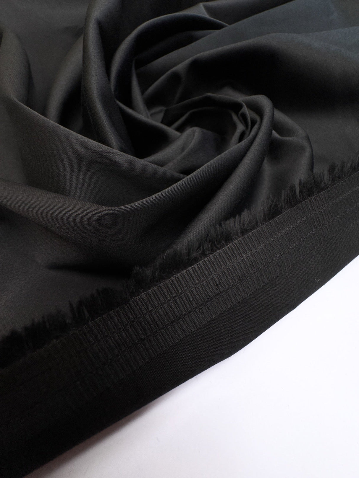 Cotton Viscose Elastane Woven Black