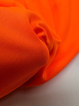 Orange Stretch Knitted Fabric