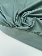 Cotton Poplin Stretch Green