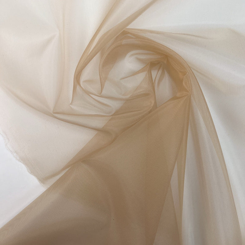 Nylon Mesh Fabric Beige