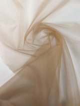 Nylon Mesh Fabric Beige