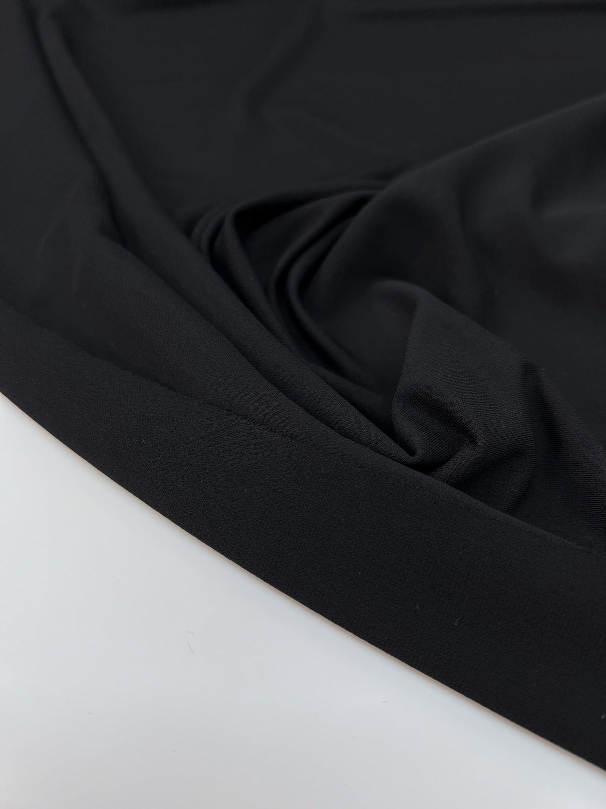 Viscose Stretch Knitted Fabric Black