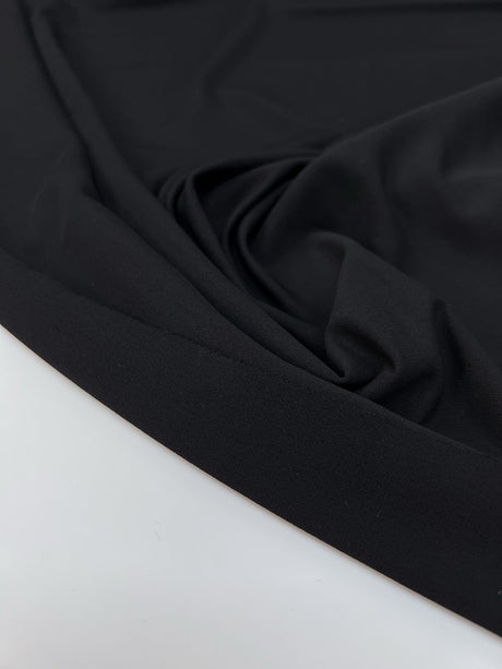 Viscose Stretch Knitted Fabric Black
