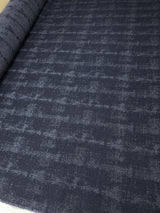 Virgin Wool Checked Coat Fabric