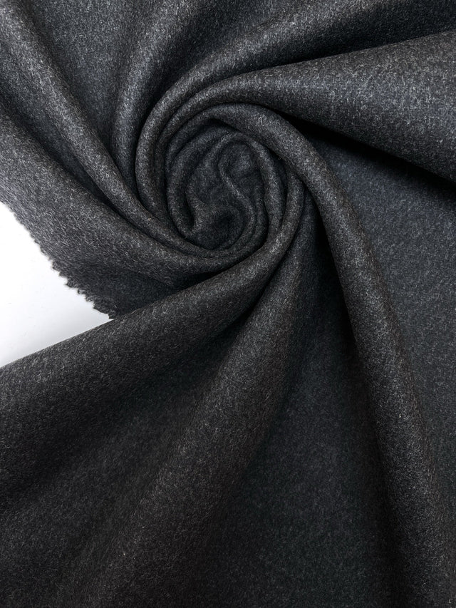 Wool Tweed Melange Gray