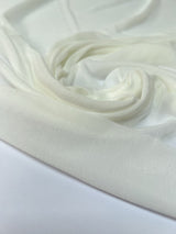 Polyester Knitted Fabric White Green