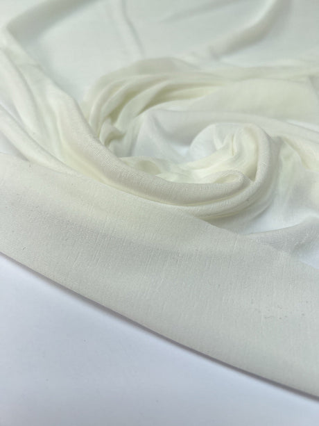 Polyester Knitted Fabric White Green
