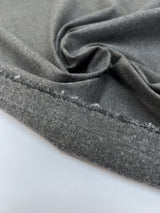 Gray Wool Blend Casualwear Fabric