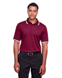 Men's CrownLux Performance Plaited Tipped Polo
