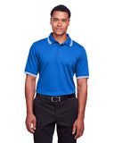Men's CrownLux Performance Plaited Tipped Polo