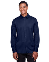 CrownLux Performance® Men's Plaited Button-Down