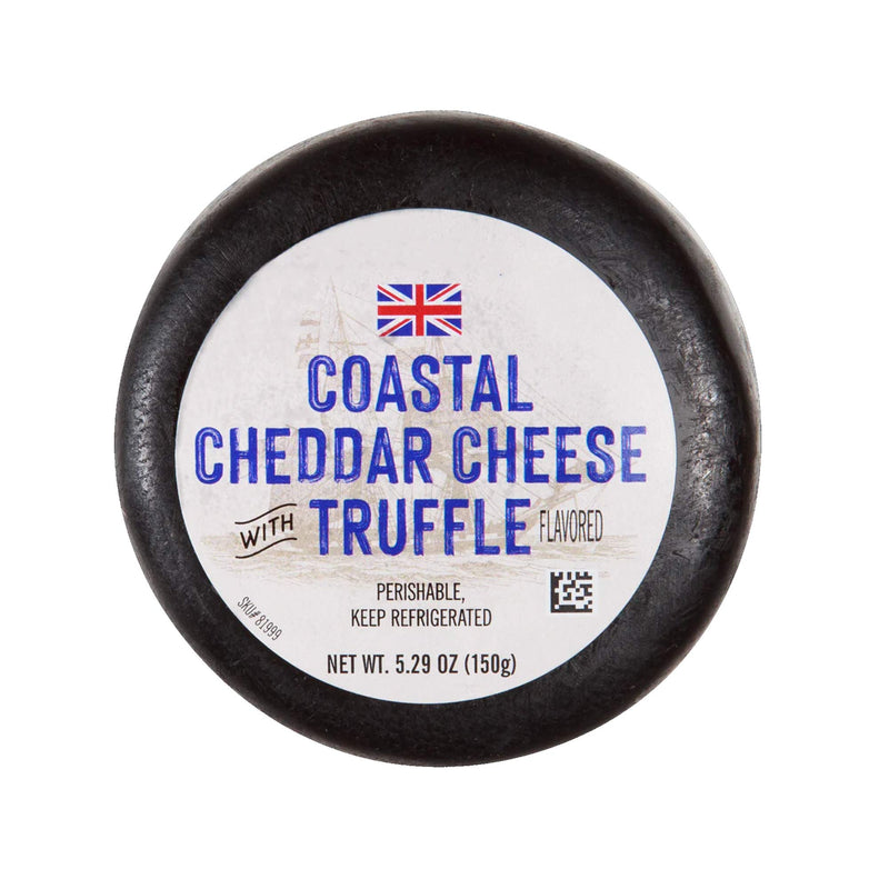 Truffle Cheddar Cheese Coastal Style Rich & Creamy Gourmet Cheese