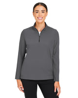 CrownLux Performance® Ladies' Windsor Welded Quarter-Zip