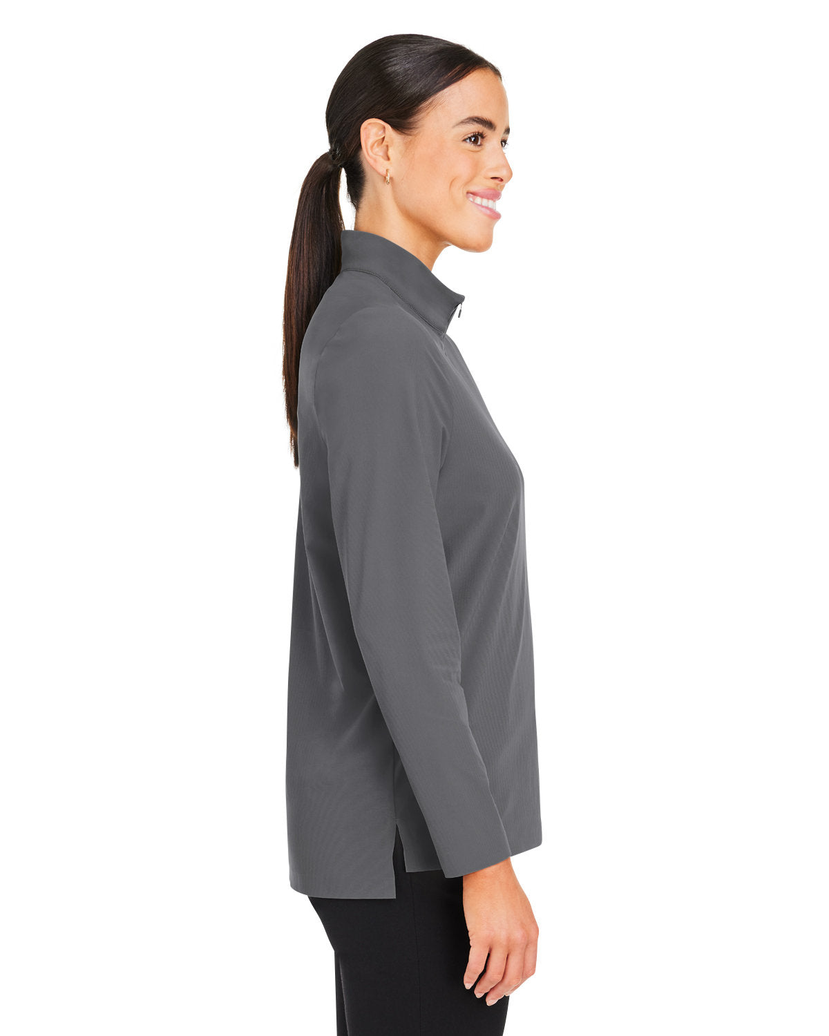 CrownLux Performance® Ladies' Windsor Welded Quarter-Zip