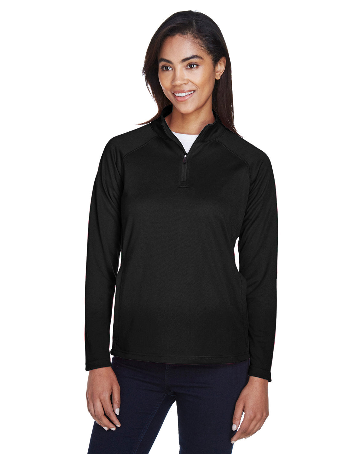 Ladies' Stretch Tech-Shell® Compass Quarter-Zip