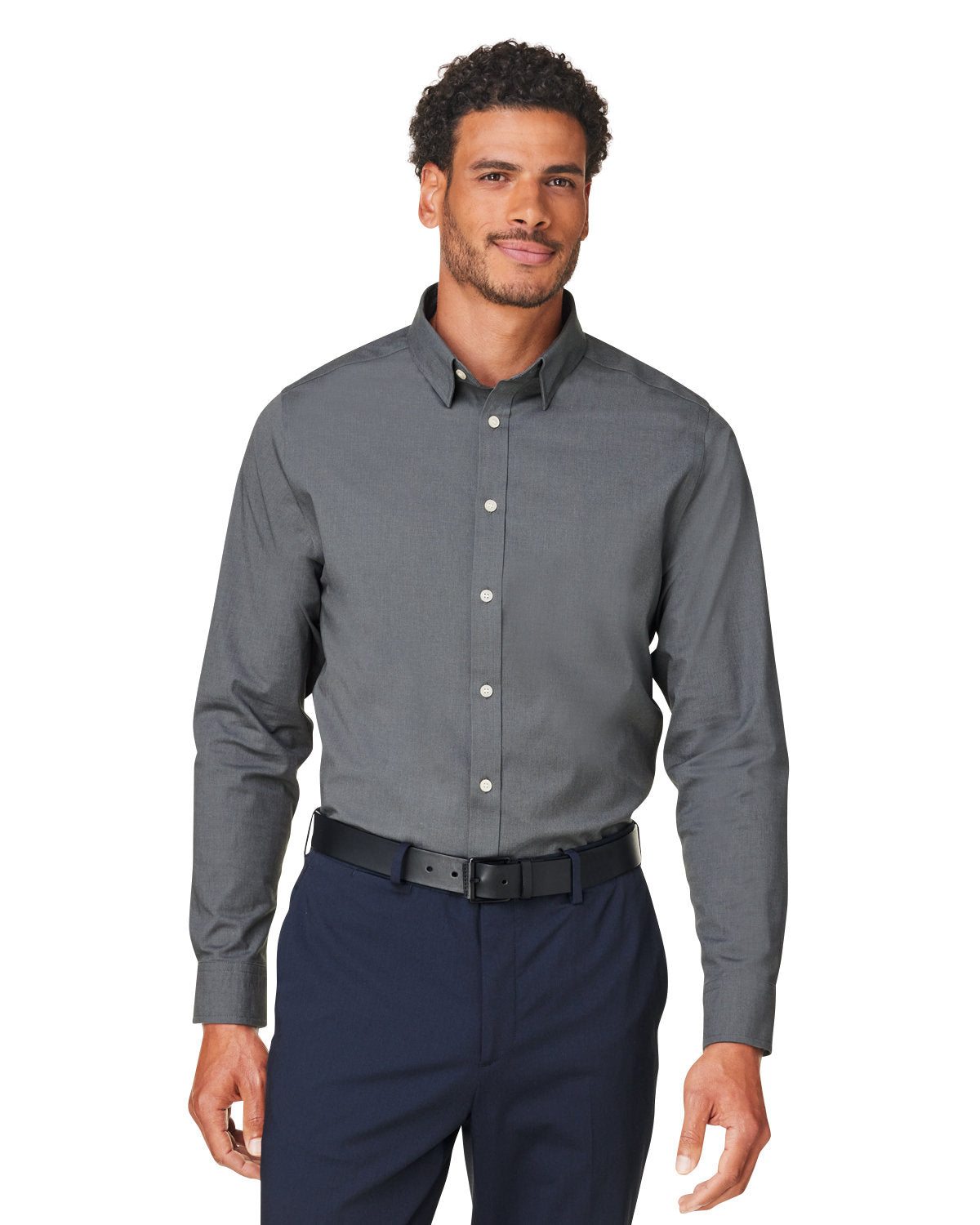 CrownLux Performance® Men's Spencer Poplin Shirt