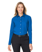 CrownLux Performance® Ladies' Spencer Poplin Shirt