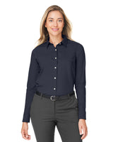 CrownLux Performance® Ladies' Spencer Poplin Shirt