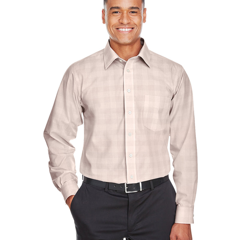 Men's Crown Collection® Glen Plaid Woven Shirt