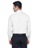 Men's Crown Collection® Solid Stretch Twill Woven Shirt