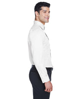 Men's Crown Collection® Solid Stretch Twill Woven Shirt