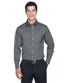 Men's Crown Collection® Solid Stretch Twill Woven Shirt