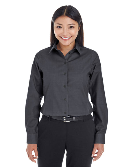 Ladies' Crown Collection® Royal Dobby Woven Shirt