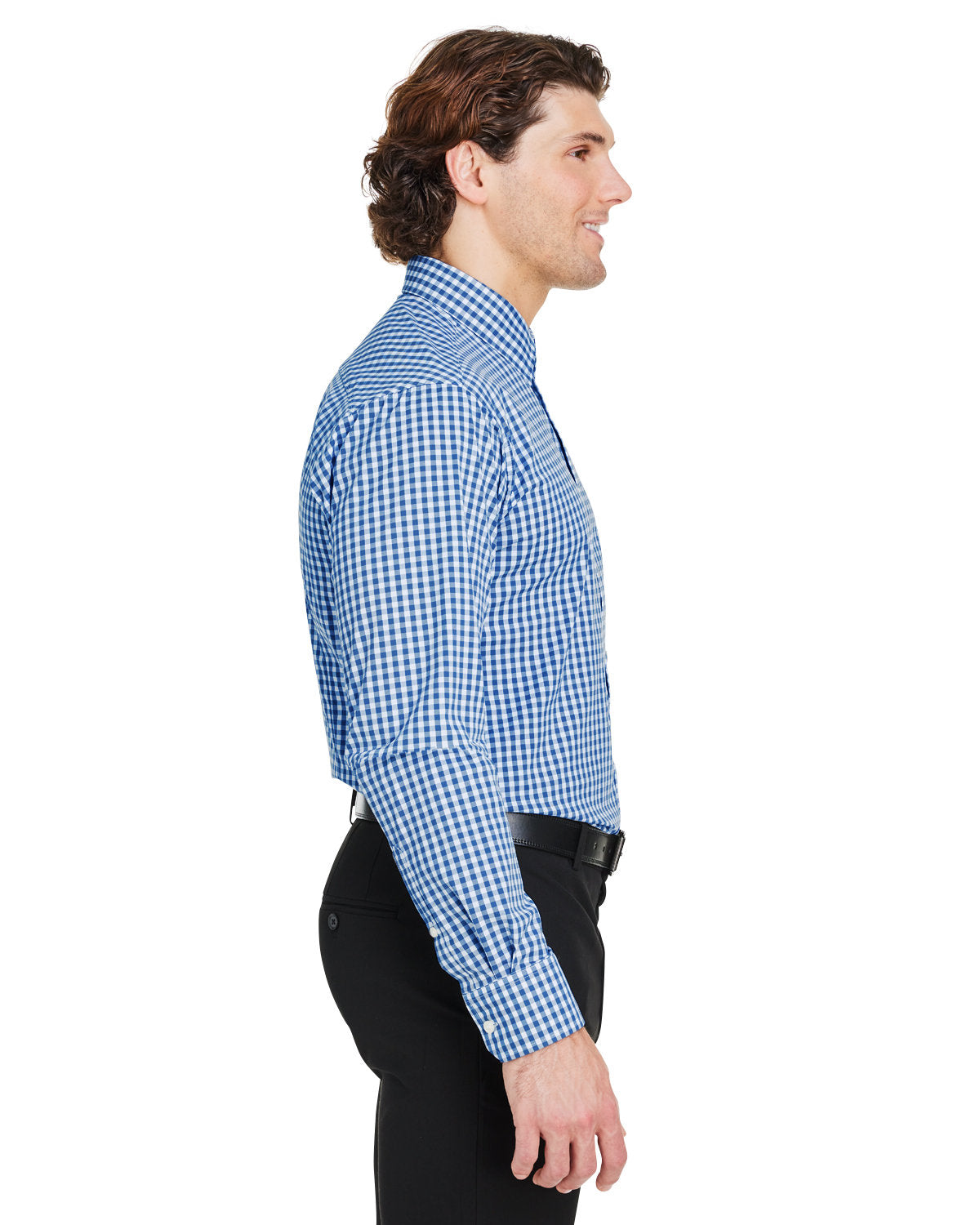 CrownLux Performance® Men's Gingham Shirt