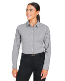 Women's CrownLux Performance Gingham Dress Shirt