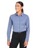 Women's CrownLux Performance Gingham Dress Shirt