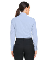 CrownLux Performance® Ladies' Microstripe Shirt