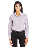 Women's CrownLux Performance Micro Windowpane Woven Dress Shirt