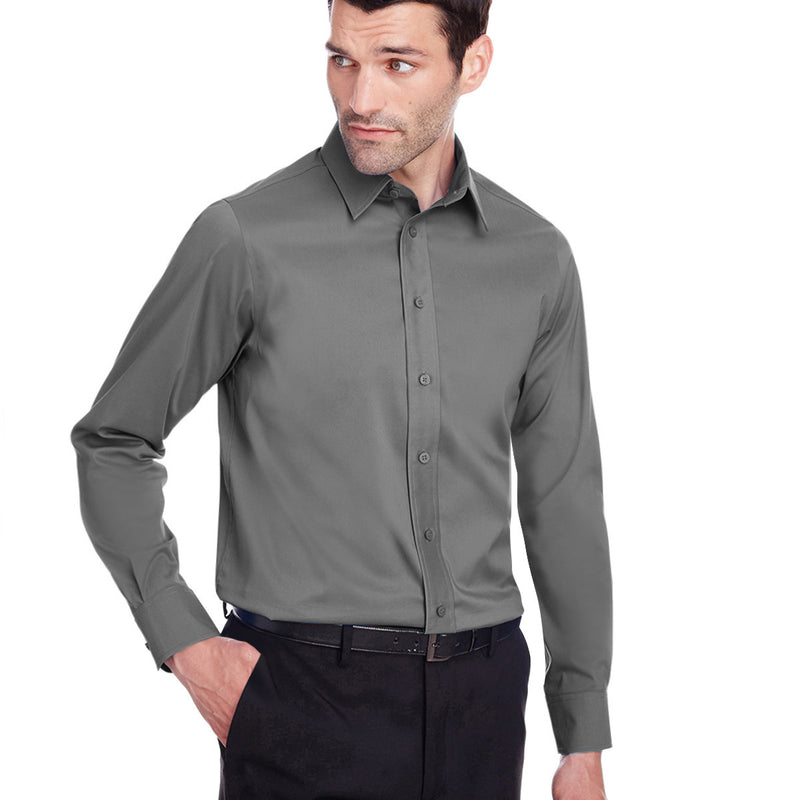 Men's Crown Collection® Stretch Broadcloth Slim Fit Woven Shirt