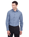 Men's Crown Collection® Stretch Pinpoint Chambray Woven Shirt