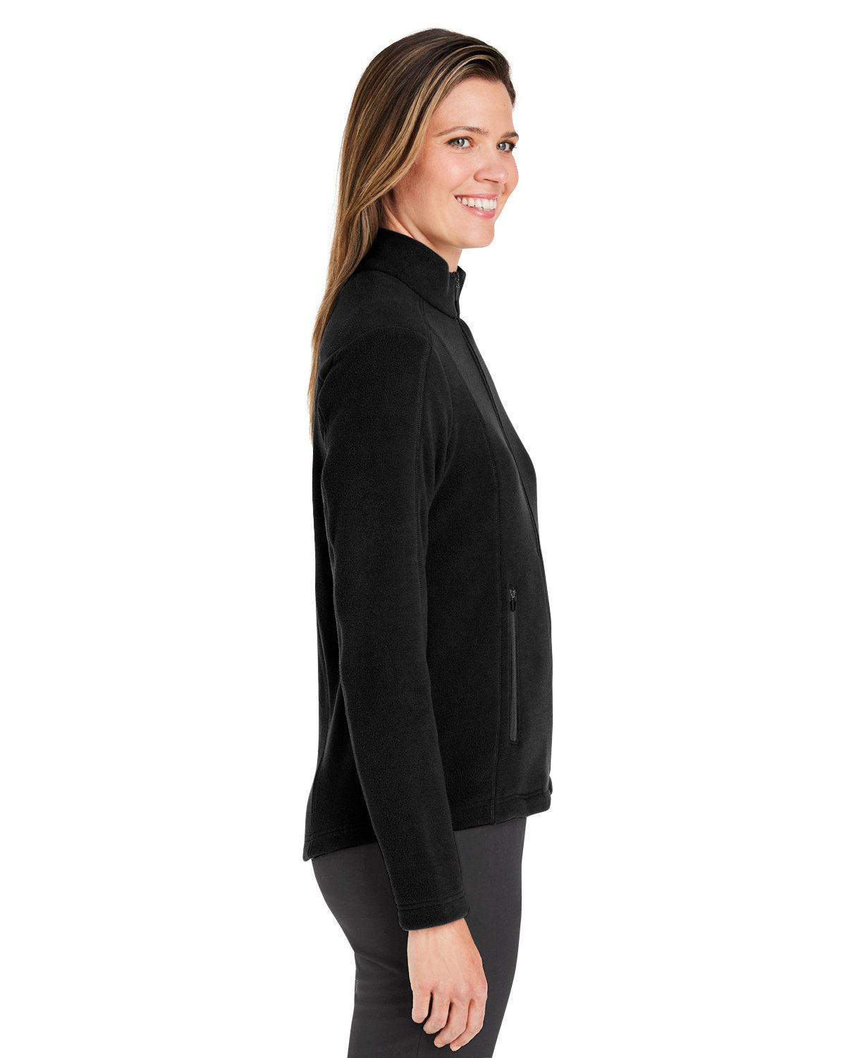 CrownLux Performance® Ladies' Fleece Full-Zip