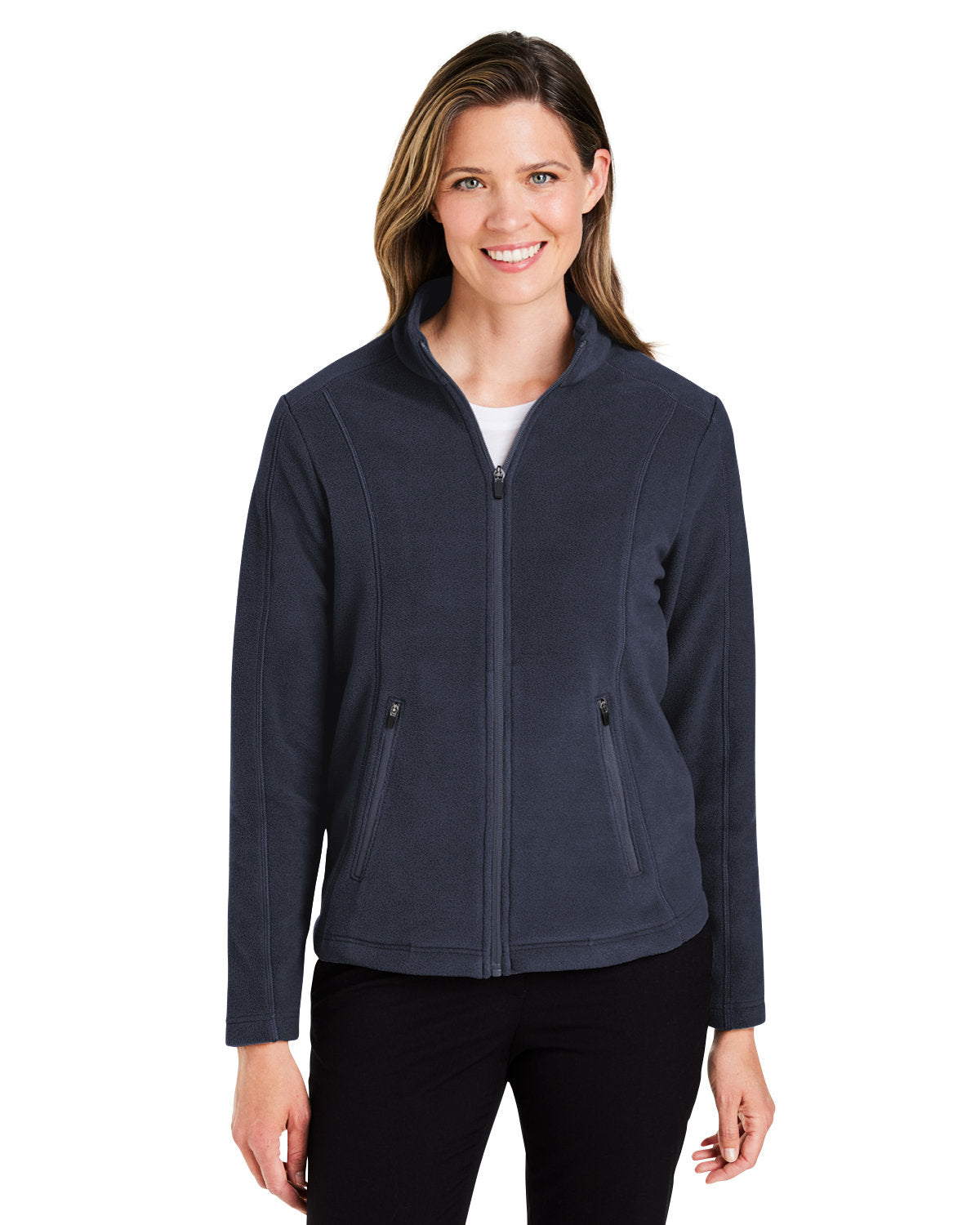 CrownLux Performance® Ladies' Fleece Full-Zip