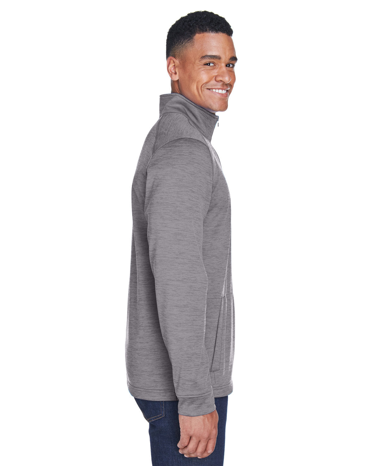 Men's Newbury Mélange Fleece Quarter-Zip