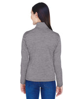 Ladies' Newbury Mélange Fleece Quarter-Zip